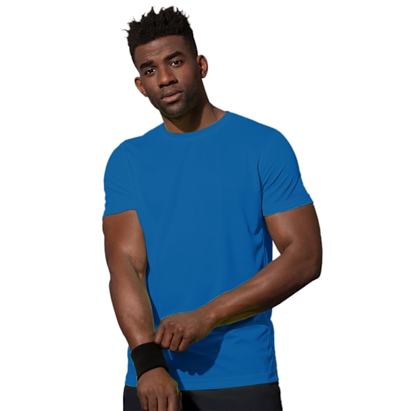 Stedman Herr Set In Mesh T-Shirt L King Blue King Blue L