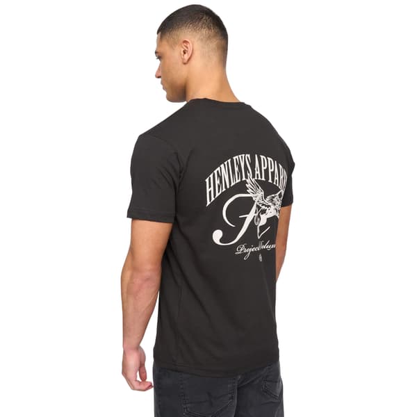 Henleys Herr Henwing T-shirt M Svart Black M