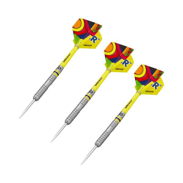 Unicorn Flair Tungsten Darts Set (3-pack) 21g Gul/Flerfärgad Yellow/Multicoloured 21g