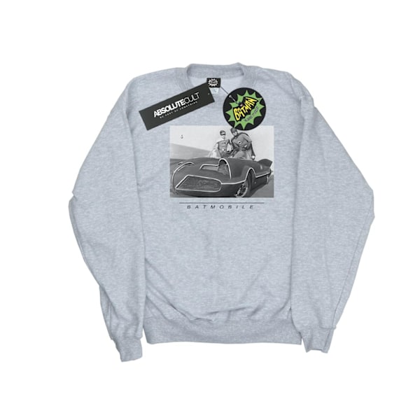 DC Comics Boys Batman TV-serie Batmobile Sweatshirt 12-13 år Sports Grey 12-13 Years