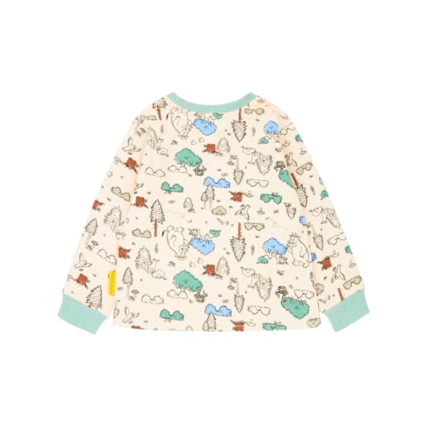 The Gruffalo Barnkläder/Barn Broderade Pyjamas Set 2-3 År Off White/Sea Green/Brown Off White/Sea Green/Brown 2-3 Years