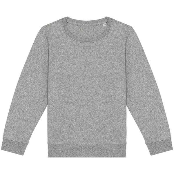 Native Spirit Barn/Flickor Sweatshirt 4-6 År Månstensgrå Melering Moon Grey Heather 4-6 Years