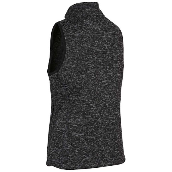 Trespass Dam/Damer Mildred Fleece Gilet XXS Svart Marl Black Marl XXS