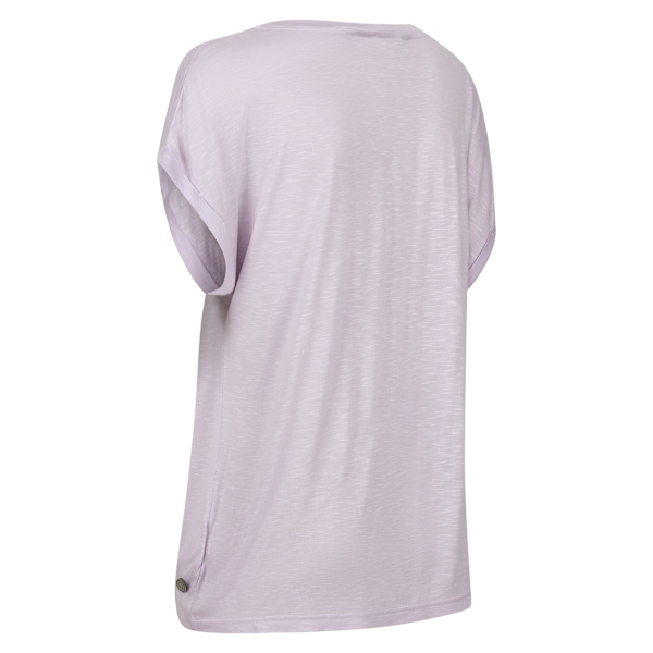 Regatta Dam/Kvinnor Roselynn Love T-Shirt 8 UK Pastell Lila Pastel Lilac 8 UK