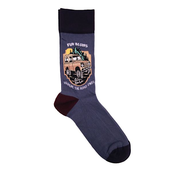 Simply Essentials Boys Toys Mens Safari Truck Socks 6-11 UK Blu Blue 6-11 UK