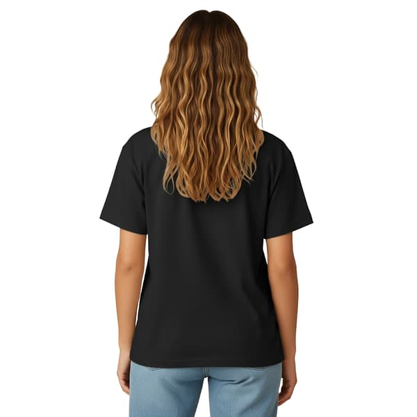 Casual Classics Dam/Kvinnor Kammad Bomull Oversized T-shirt X Black XL
