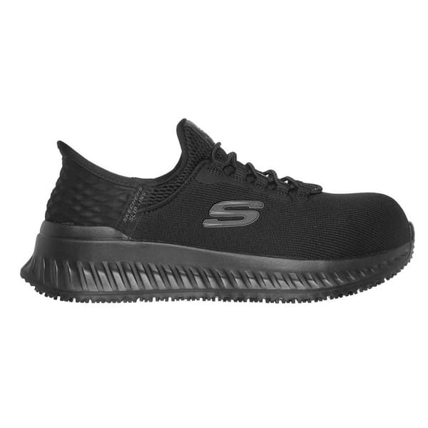 Skechers Dam/Damer Tilido Ombray Säkerhetsskor 4 UK Svart Black 4 UK