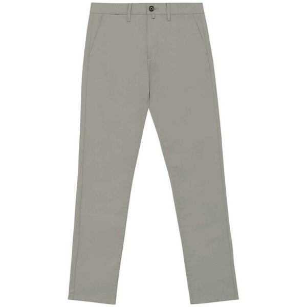 Native Spirit Chinos för män 42R Mandelgrön Almond Green 42R