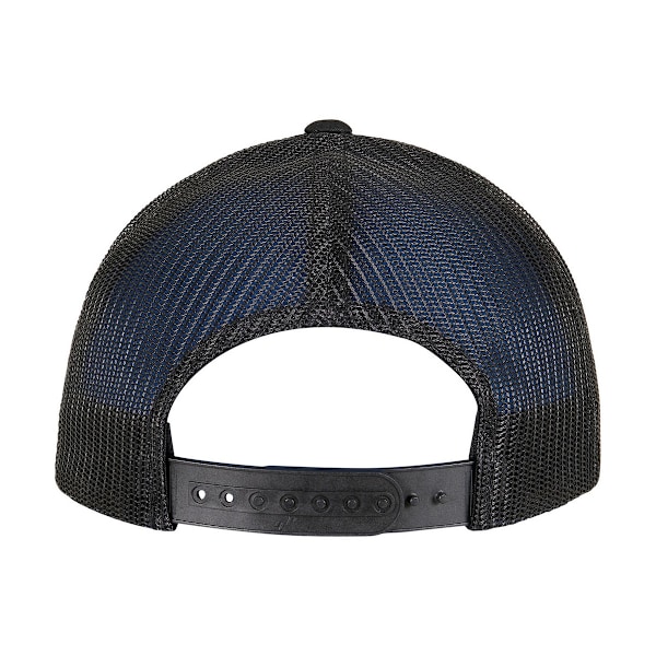 Flexfit Unisex Adult Recycled Polyester Trucker Cap One Size Bl Black One Size