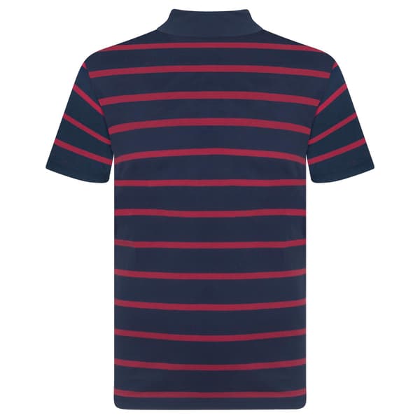 FC Barcelona Randig Pikétröja för Män Mörkblå Navy Blue M