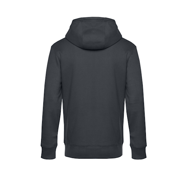 B&C Herr King Zipped Hooded Sweat 4XL Asfalt Asphalt 4XL