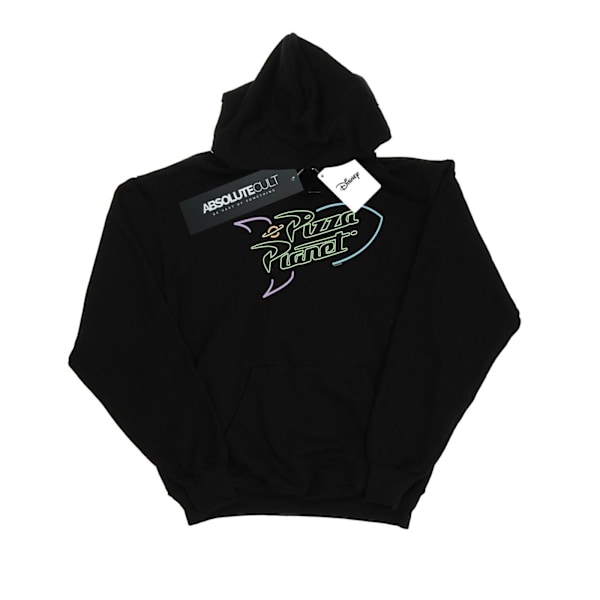 Disney Pojkar Toy Story Neon Pizza Planet Hoodie 9-11 År Svart Black 9-11 Years