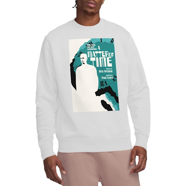 Star Trek Unisex Vuxen The Next Generation Säsong 5 Avsnitt 9 S White XL