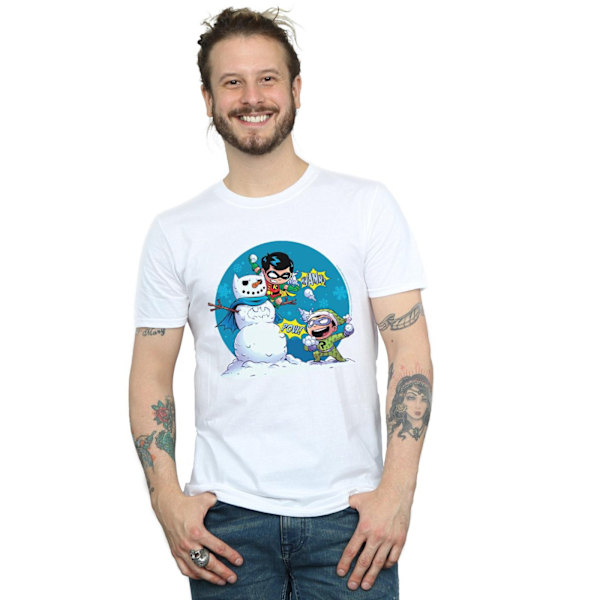 DC Comics Super Friends Chillin Like A Villain T-shirt M W White M