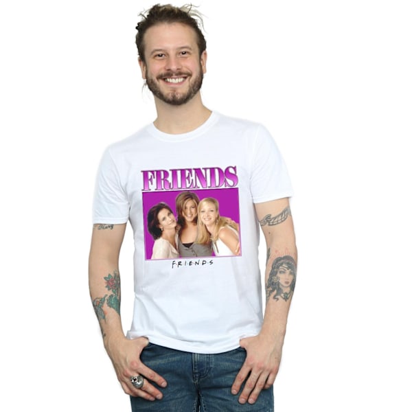 Friends Herr Monica Rachel Phoebe Homage T-Shirt XL Vit White XL