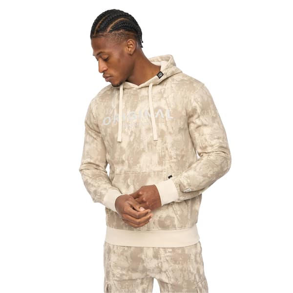 Crosshatch Herr Bardon Hoodie M Ljus Sten Light Stone M