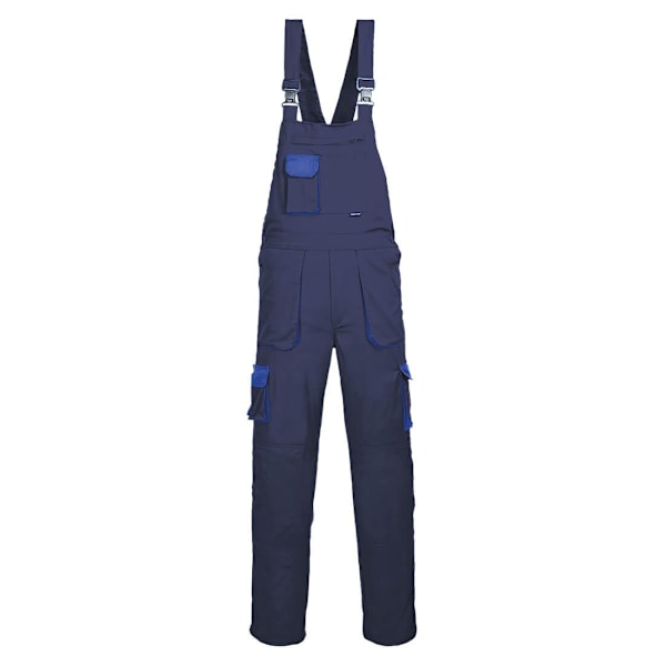 Portwest Herr Texo Kontrast Haklapp Och Byxa Overall XS Marinblå Navy XS