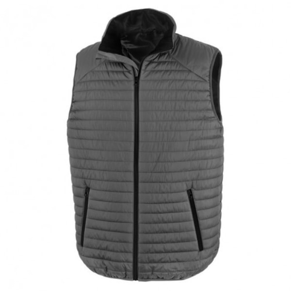 Result Unisex Vuxen Gilet L Grå/Svart Grey/Black L