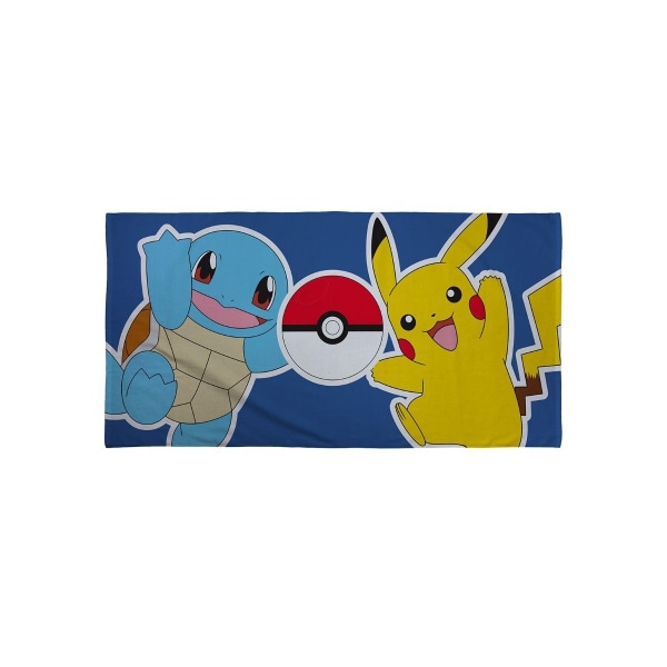 Pokemon Land badhandduk One Size Blå/Mångfärgad Blue/Multicoloured One Size