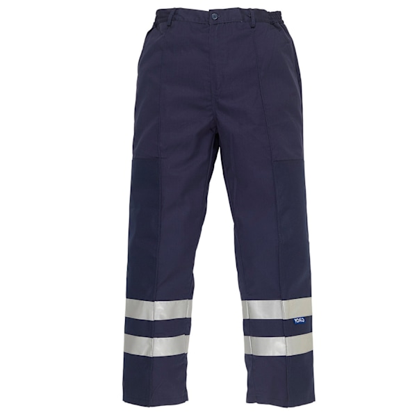 Yoko herr Ballistic reflekterande byxor 42R marinblå Navy 42R