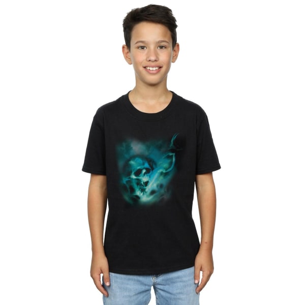 Harry Potter Boys Voldemort Dark Mark Mist T-shirt 12-13 år Black 12-13 Years
