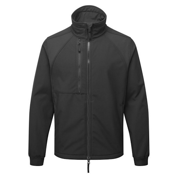 Portwest Herr 2-lagers Softshelljacka XXL Svart Black XXL