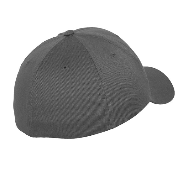 Flexfit Wooly Combed Cap XXL Mörkgrå Dark Grey XXL