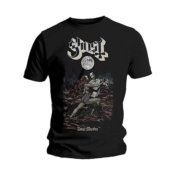 Ghost Unisex Adult Dance Macabre T-Shirt M Svart Black M