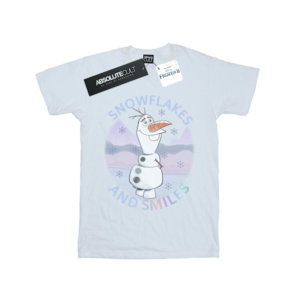 Disney Boys Frozen 2 Olaf Snöflingor Och Leenden T-shirt 12-13 år White 12-13 Years