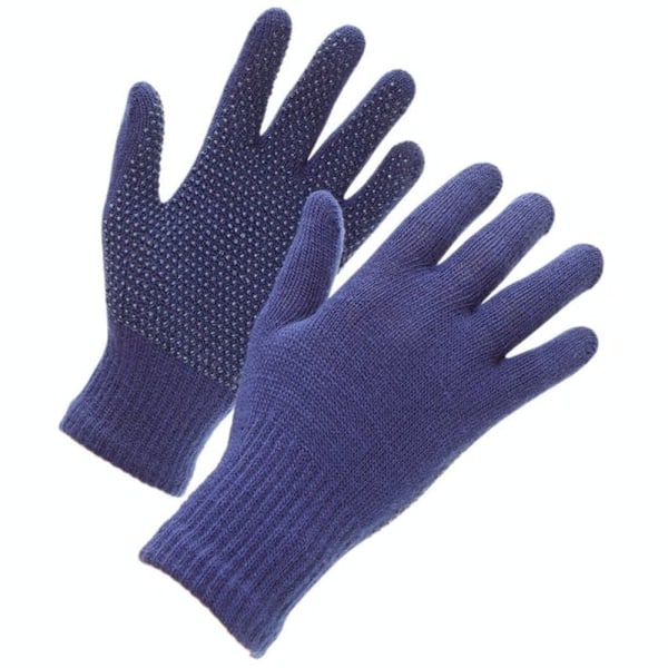Shires Suregrip ridhandskar för barn/barn, en storlek, marinblå Navy One Size
