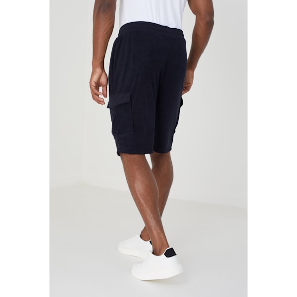 Brave Soul Erikson Cargo Shorts S Navy för män Navy S