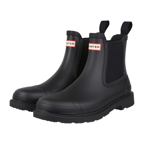 Hunter Dam/Dam Commando Chelsea Boots 6 UK Svart Black 6 UK