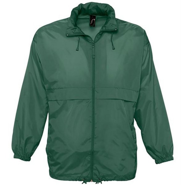 SOLS Unisex Surf Windbreaker Lättviktsjacka L Skogsgrön Forest Green L