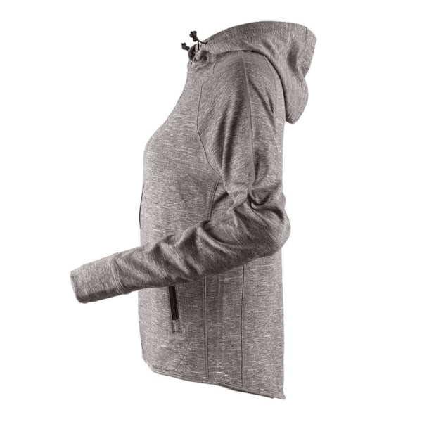 Tombo Teamsport Dam/Dam Lightweight Löparhoodie Med R Grey Marl XL