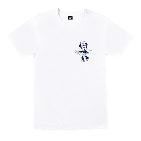 Disney Boys Minnie Mouse Dancing Chest T-Shirt 5-6 år Vit White 5-6 Years