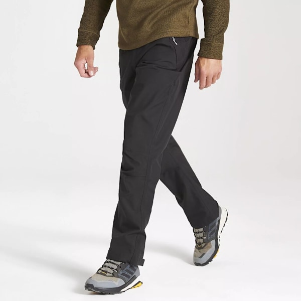 Craghoppers Stefan II Vattentäta Herrbyxor 34R Svart Black 34R