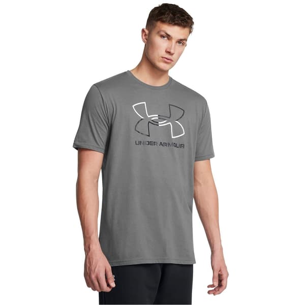 Under Armour Herr Foundation Updates Gl Kortärmad T-shirt M White Castlerock M
