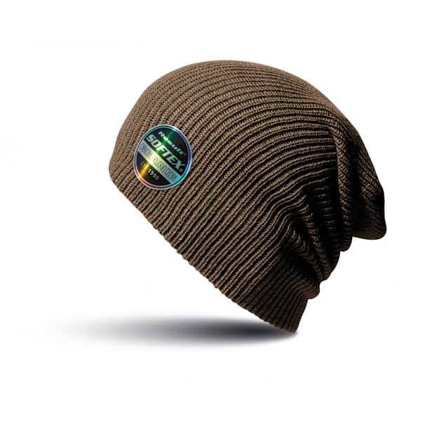 Result Winter Essentials Core Softex Beanie Hat One Size Chocol Chocolate One Size