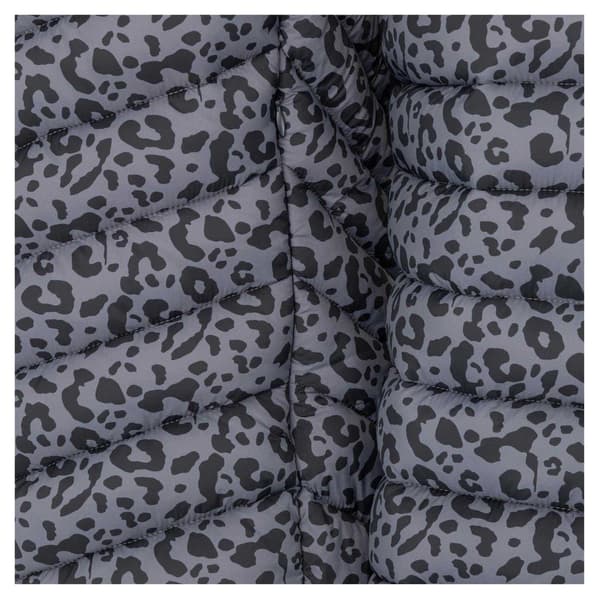 SoulCal Dam Bubble Djurmönstrad Nylon Pufferjacka 1 Grey 10 UK