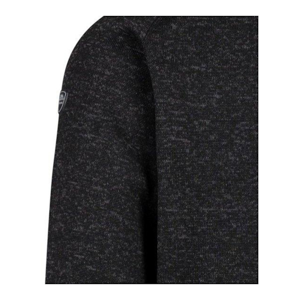 Trespass Corsham Marl Halvzip Fleece Top XL Svart för Herr Black XL