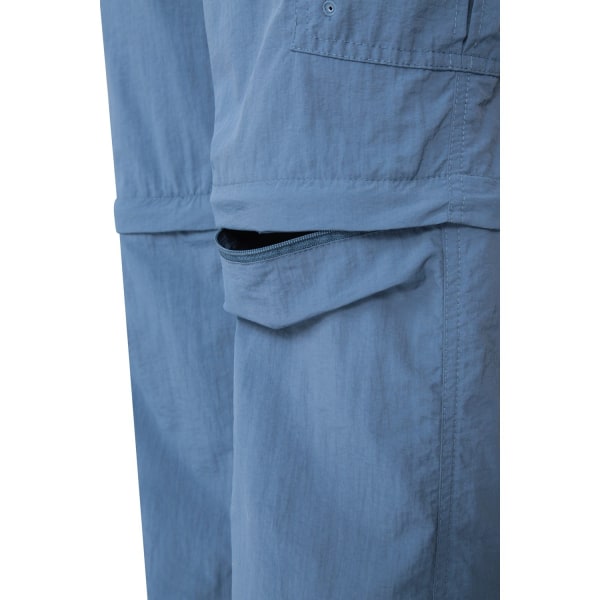 Mountain Warehouse Mens Explore Convertible Trousers 36R Blå Blue 36R