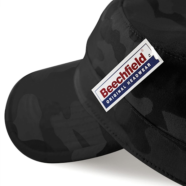 Beechfield Camouflage Army Cap / Huvudbonad One Size Midnight Cam Midnight Camo One Size