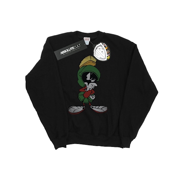 Looney Tunes Pojkar Marvin The Martian Pose Sweatshirt 7-8 År Black 7-8 Years