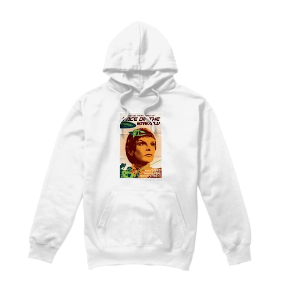 Star Trek Herr The Next Generation Säsong 6 Avsnitt 14 Hoodie M White M