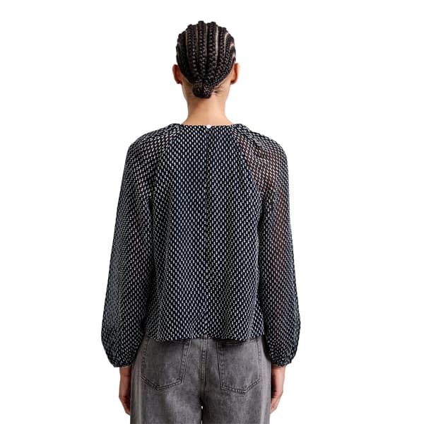 French Connection Dam Stacey Blus 10 UK Svart Black 10 UK