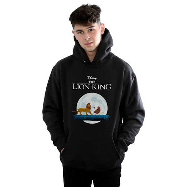 Disney Herr The Lion King Hakuna Matata Walk Hoodie L Svart Black L