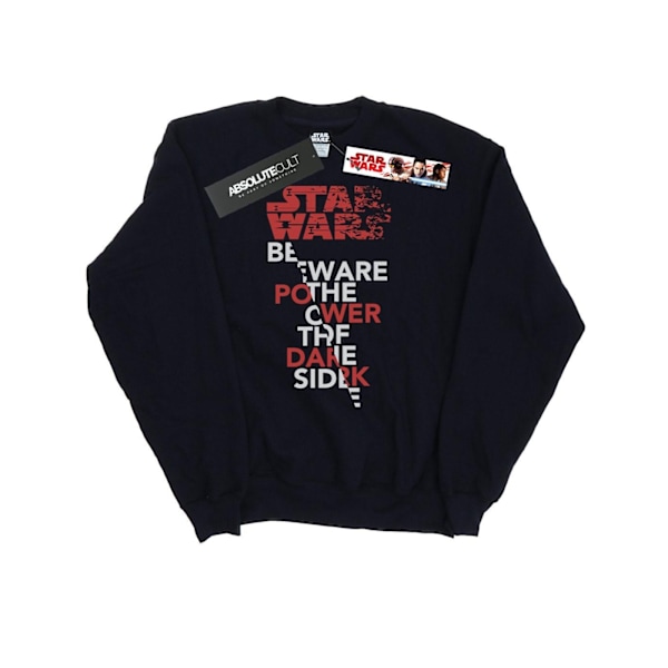 Star Wars The Last Jedi Power Of The Dark Side Sweatshirt för män Black M