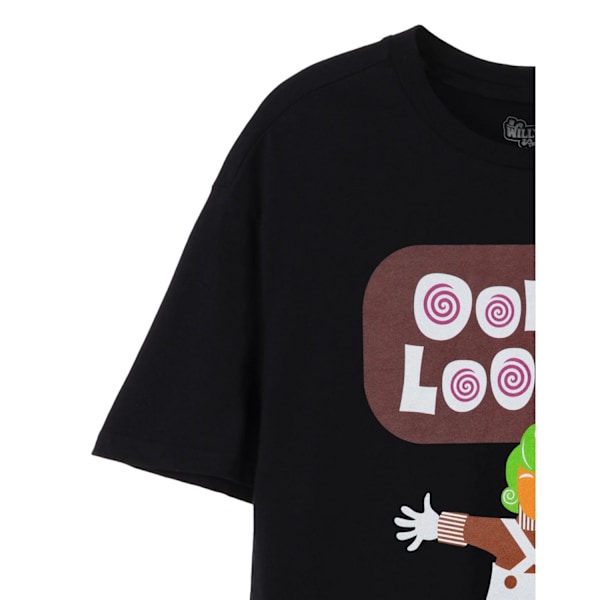 Willy Wonka & The Chocolate Factory Herr Oompa Loompa T-shirt 3 Black 3XL