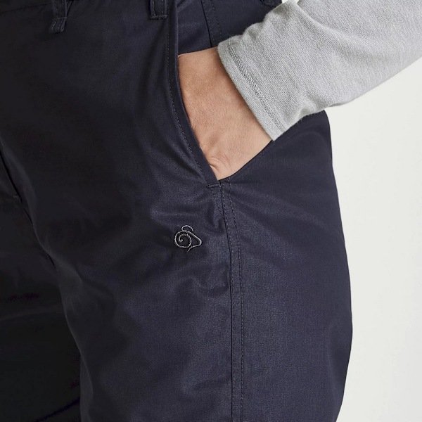 Craghoppers Womens/Ladies Expert Kiwi Byxor 10 UK R Mörk Marinblå Dark Navy 10 UK R