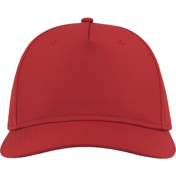 Atlantis Unisex Adult Ray S 5 Panel Recycled Baseball Cap One S Red One Size